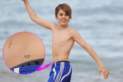 Justin Bieber Tattoo Art